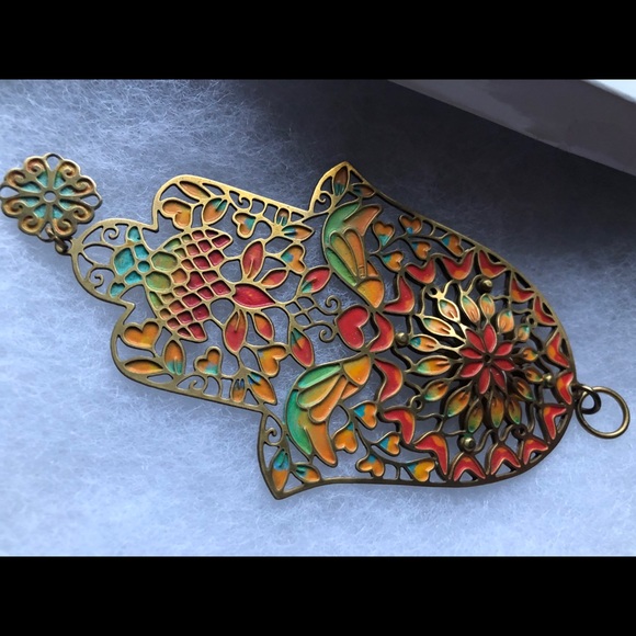 Orit Grader Hamsah Pendant in box - Picture 3 of 9